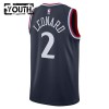 Dječji NBA Dres Los Angeles Clippers Kawhi Leonard Nike 2024-25 Icon Edition Navy Swingman
